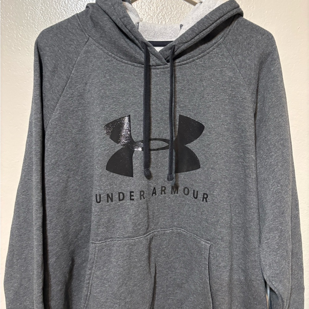 Men’s Under Armour Charcoal Gray Pullover Hoodie Size 2X